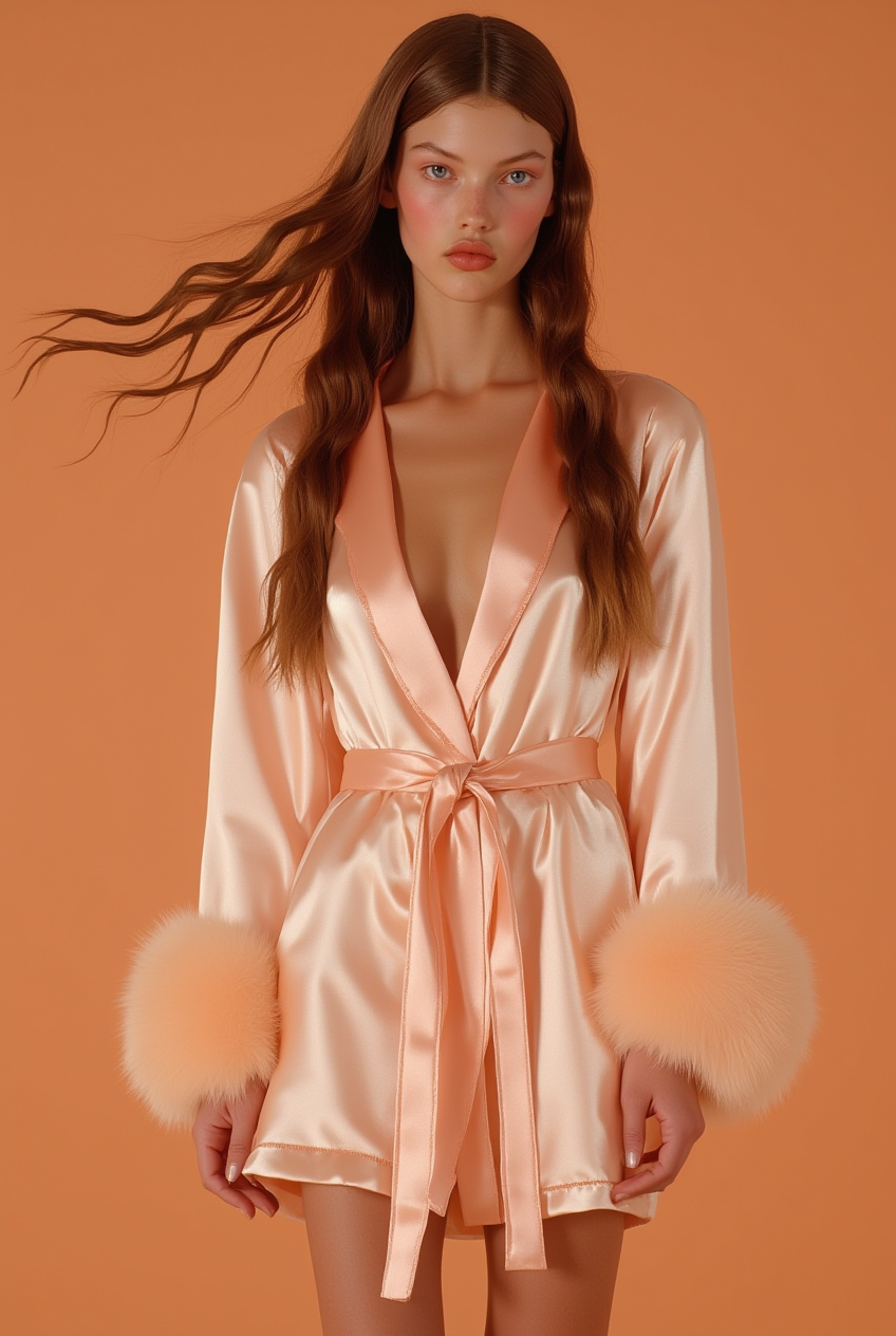 Peach Robe