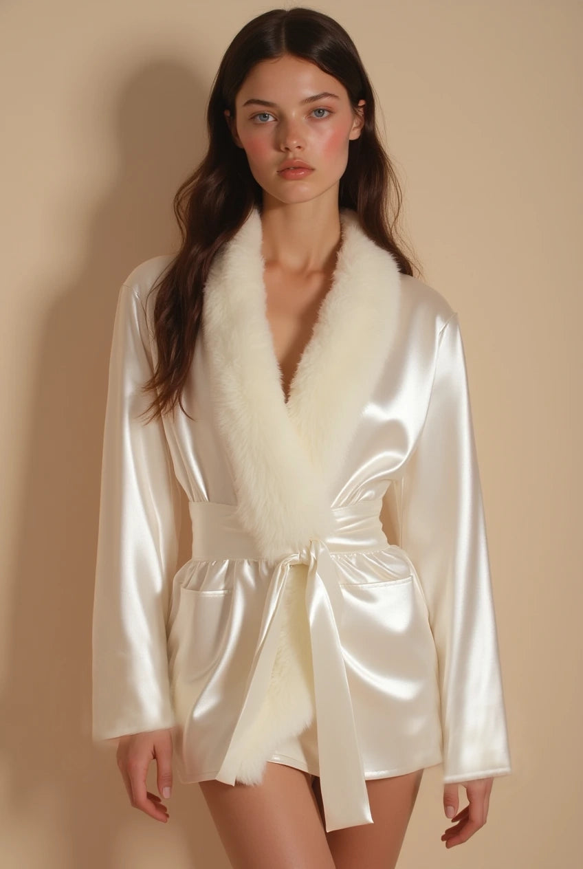 The White Fur Robe