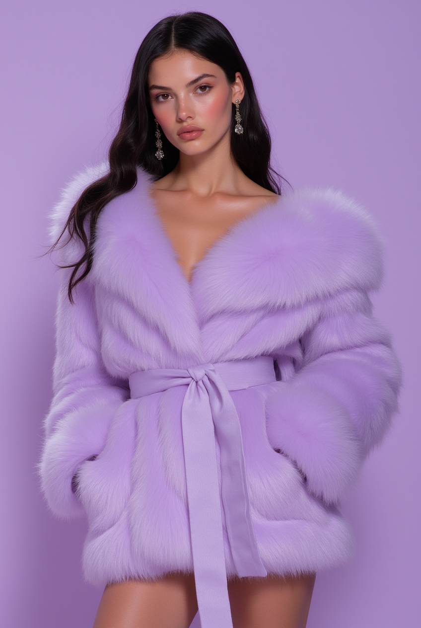 Lavender Whip Robe
